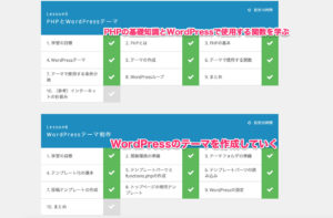 テックアカデミーのWordPressコースのカリキュラム内容